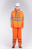 Куртка сигнальная влагозащитная EXTRA-VISION WPL (У) мужская цв. флуоресцентный оранжевый