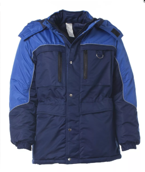 картинка Куртка ОПЗ зимняя СПРУТ мужская цв. темно-синий с васильковой отделкой от магазина ПРОФИ+