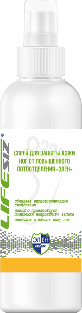 Спрей для защиты кожи ног дезодорирующий ЭЛЕН™ линии PROFLINE 100 мл