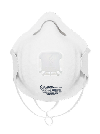 Респиратор FAROS™ FR 3110 STANDART, FFP1 NR D с защитой от аэрозолей до 4 ПДК с клапаном