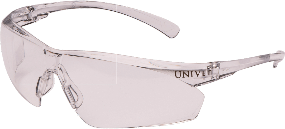 Очки защитные открытые UNIVET™ 505UP линза прозрачная покрытие AS/AF