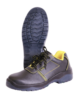 картинка Полуботинки демисезонные ПРОФИ РТ ПУ/ТПУ мужские цв. черный от магазина ПРОФИ+