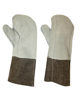 картинка Вачеги ЦЕЛЬНОКРОЙНЫЕ спилок с сукном цв. серый от магазина ПРОФИ+