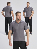 Рубашка ПОЛО PROFLINEBASE мужская к/рукав цв. серый