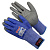Перчатки противопорезные 5-го класса GWARD No-Cut Markus с полиуретаном цв. синий