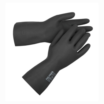 картинка Перчатки неопреновые ПАЛМА КЕМИ 21-07 0,71 мм цв. черный от магазина ПРОФИ+