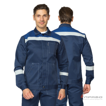 картинка Костюм ОПЗ летний ПАНТЕОН 2 СОП (полукомбинезон) мужской цв. синий с васильковым от магазина ПРОФИ+