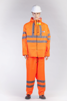 картинка Куртка сигнальная влагозащитная EXTRA-VISION WPL (У) мужская цв. флуоресцентный оранжевый от магазина ПРОФИ+