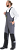 Полукомбинезон ОПЗ зимний ЭДВАНС мужской цв. серый с темно-серым и черным