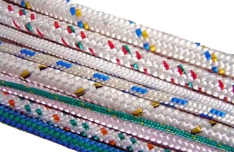 картинка Веревка плетеная полиамидная 24 пряди 18 мм от магазина ПРОФИ+