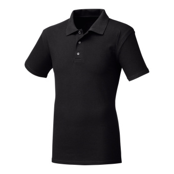 картинка Рубашка ПОЛО-К мужская к/рукав цв.черный от магазина ПРОФИ+