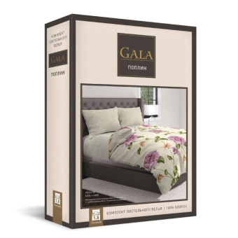 картинка Комплект постельного белья ТМ Gala поплин 1,5 сп от магазина ПРОФИ+