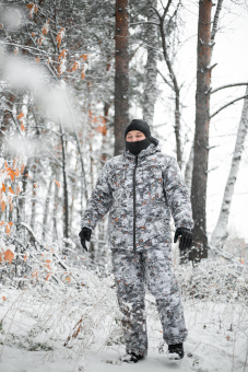 картинка Костюм утепленный ЕГЕРЬ Зима -45° ткань Алова цв. Борей светлый от магазина ПРОФИ+