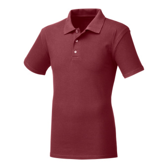 картинка Рубашка ПОЛО-К мужская к/рукав цв.бордовый от магазина ПРОФИ+