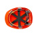 картинка Каска защитная JSP ЭВОЛАЙТ  цв. оранжевый с храповиком и вентиляцией  от магазина ПРОФИ+
