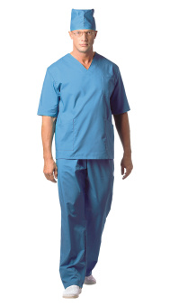 картинка Комплект медицинский ДОКТОР мужской цв. голубой от магазина ПРОФИ+