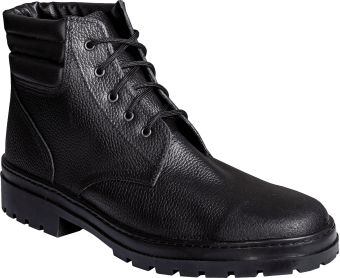 картинка Ботинки зимние ГОЛИАФ резина искусственный мех цв. черный от магазина ПРОФИ+