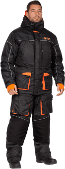 картинка Костюм утепленный ЧЕМАЛ мужской цв. черный с оранжевым от магазина ПРОФИ+