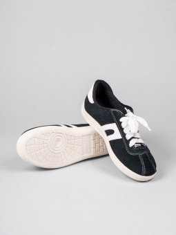 картинка Кроссовки ФЕСТ замша ПВХ цв. черный от магазина ПРОФИ+