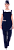 Униформа ОПЗ облегчённая АСИММЕТРИЯ женская цв. темно-синий
