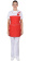 картинка Фартук-сарафан ОПЗ облегченный ВЕСНА женский цв. красный с белым от магазина ПРОФИ+