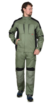 картинка Куртка ОПЗ летняя ЦИТРИН мужская цв. светло-оливковый с черным от магазина ПРОФИ+