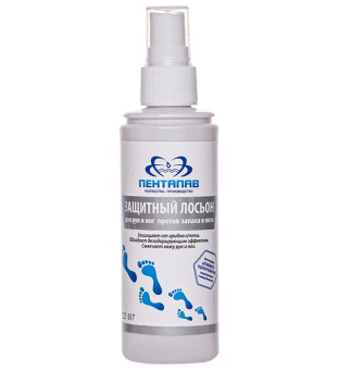 картинка Спрей (Лосьон) защитный для рук и ног против пота и запаха ПЕНТАПАВ 100 мл от магазина ПРОФИ+