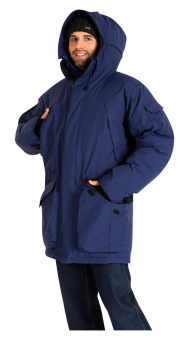 картинка Куртка утепленная BASK АЛЯСКА мужская цв. синий от магазина ПРОФИ+