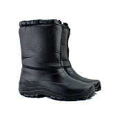 Сапоги зимние ЭВА МЕТЕЛИЦА с комбинированным верхом женские цв. черный