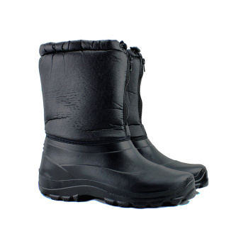 картинка Сапоги зимние ЭВА МЕТЕЛИЦА с комбинированным верхом женские цв. черный от магазина ПРОФИ+