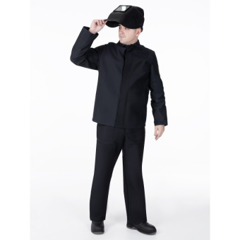 картинка Костюм от повышенных температур MILL - МОЛЕСКИН ГОСТ тип А мужской цв. черный от магазина ПРОФИ+