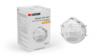 картинка Респиратор RESPIK® RS2201 NR D FFP1 с защитой от аэрозолей до 4 ПДК от магазина ПРОФИ+