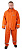 Костюм влагозащитный FISHERMAN'S WPL с проклеенными швами цв. оранжевый