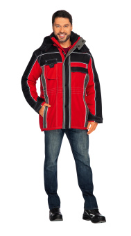 картинка Куртка утепленная НЕВАДА мужская.цв.красный с черным от магазина ПРОФИ+