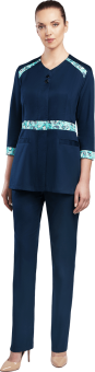 картинка Униформа ОПЗ облегчённая ЛИСТОПАД женская темно-синий от магазина ПРОФИ+