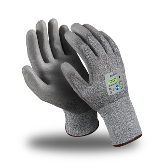 картинка Перчатки сапфировые СТИЛКАТ ПУ 5 (MG-466) Sapphire® Technology цв. серый от магазина ПРОФИ+