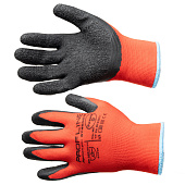 Перчатки нейлоновые ProfLineSpecialist с РЛ - покрытием цв. красный
