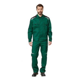 картинка Куртка ОПЗ летняя АЛАТАУ мужская цв. зеленый с черным от магазина ПРОФИ+