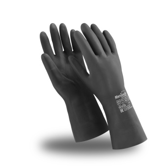 картинка Перчатки защитные ХИМОПРЕН (CG-973/NP-F-09) 0,75 мм цв. черный от магазина ПРОФИ+