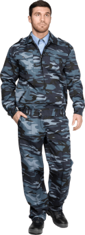 картинка Костюм для охраны летний ВУЛКАН мужской цв. КМФ серый от магазина ПРОФИ+