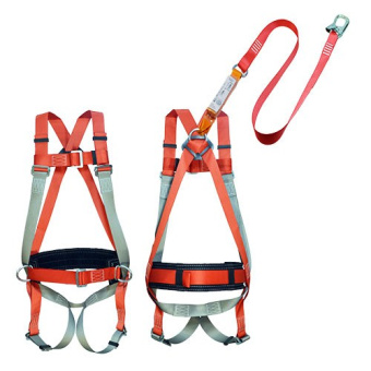 картинка Страховочная система УСП 2 Ж с наплечными и набедренными лямками и стропом аА от магазина ПРОФИ+