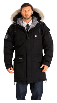 картинка Куртка утепленная BASK ТАЙМЫР мужская цв. черный от магазина ПРОФИ+