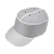 Каскетка защитная АМПАРО™ ПРЕСТИЖ (126901) цв. белый