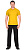 Рубашка ПОЛО мужская к/рукав с манжетом пл. 180 г/м2 цв. желтый
