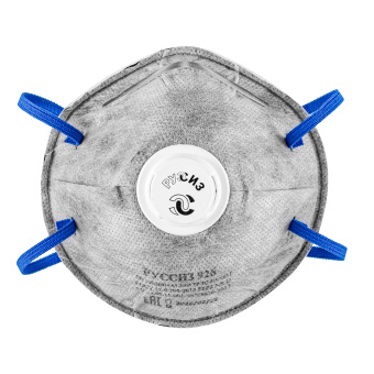 картинка Респиратор РУССИЗ 926, FFP2 NR с защитой от аэрозолей до 12 ПДК с клапаном от магазина ПРОФИ+