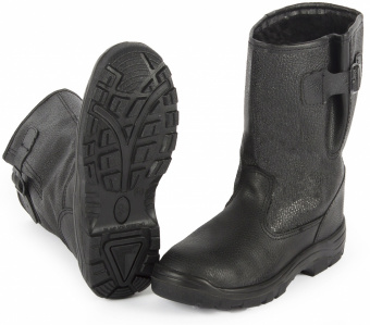 картинка Сапоги зимние ЭЛИТСПЕЦ (PROSAFE) 15КМ ПУ с МП искусственный мех цв. черный от магазина ПРОФИ+