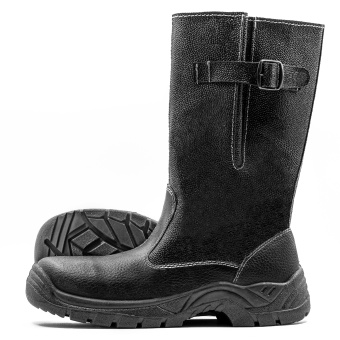 картинка Сапоги демисезонные РАБОЧИЕ (3218ЮКТ) ПУ с МП цв. черный от магазина ПРОФИ+