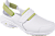 Туфли медицинские САМАНТА (SAMANTHA) женские ЭВА/резина цв. белый-зелёный