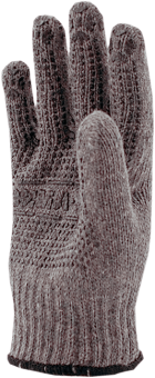 картинка Перчатки полушерстяные ЗИМА®ПВХ цв. серый от магазина ПРОФИ+