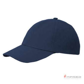 картинка Бейсболка СТАНДАРТ с жёстким козырьком цв. синяя от магазина ПРОФИ+